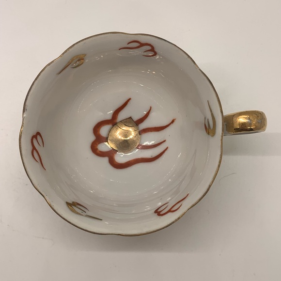 Vintage Made in Japan DRAGONWARE Tea Cup and Saucer - Picture 7 of 12